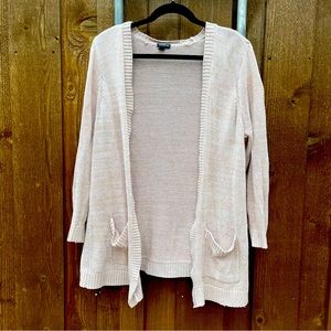 Lightweight Beige Chunky Cardigan